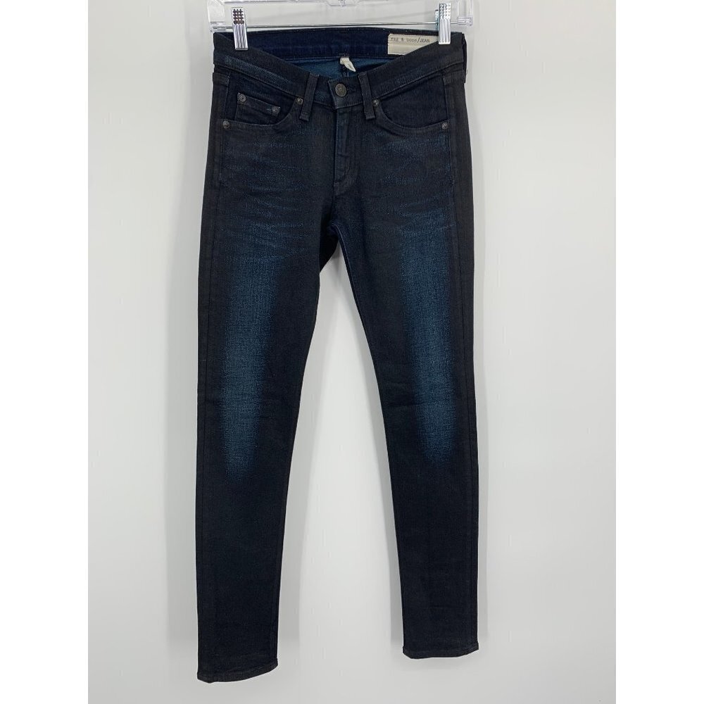 Rag & Bone Skinny Jeans Darkpool (Deep Indigo) Size 25 W1502K520